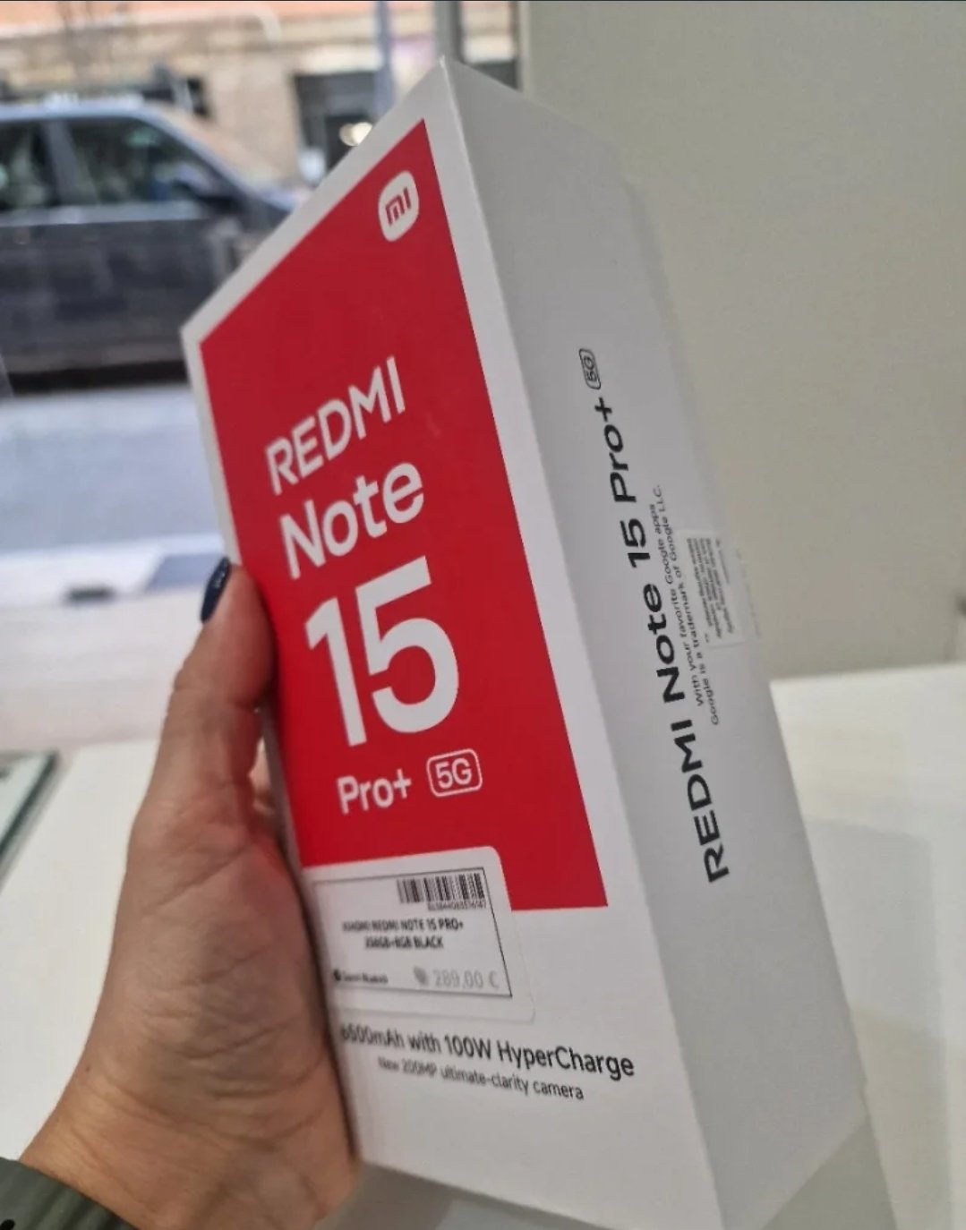 Xiaomi Redmi Note 15 Pro+ 256GB Black