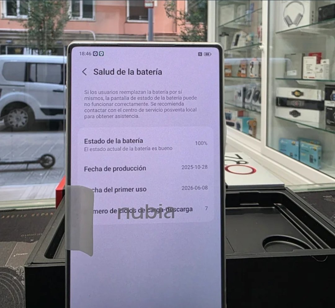 Nubia Z80 Ultra 512GB + 16GB Blanco