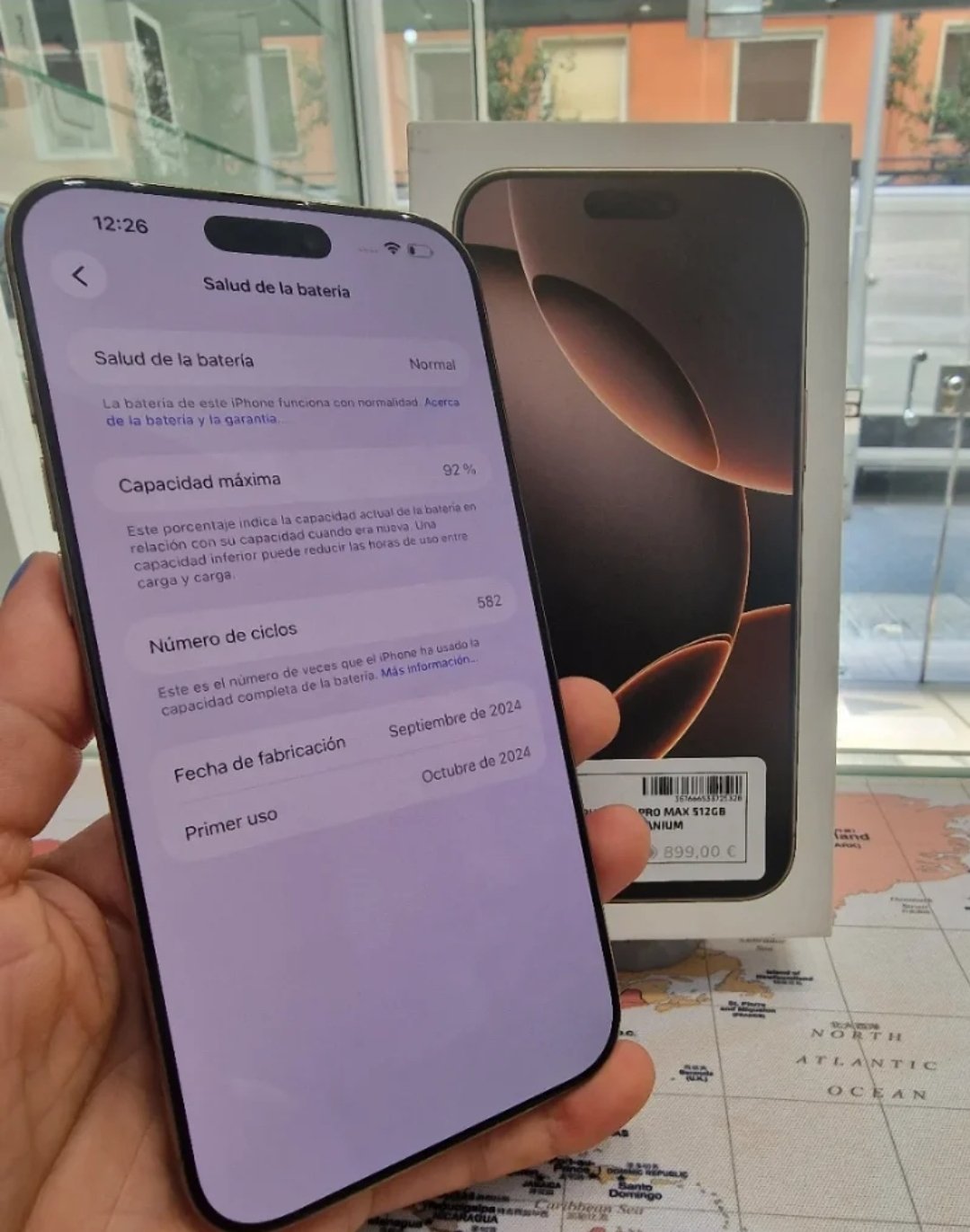 Apple iPhone 16 Pro Max 512GB Titanium Desierto