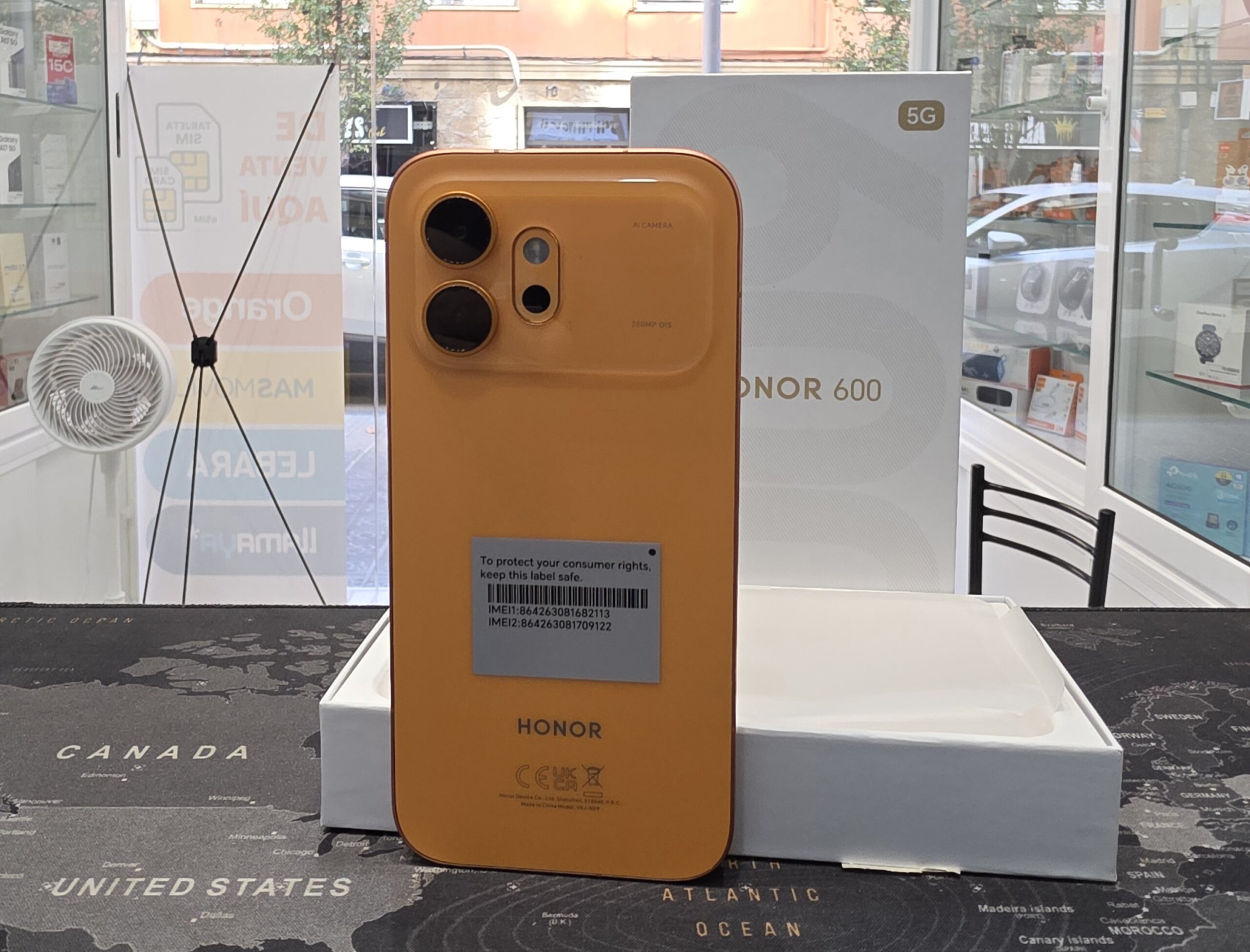 Honor 600 512GB Naranja