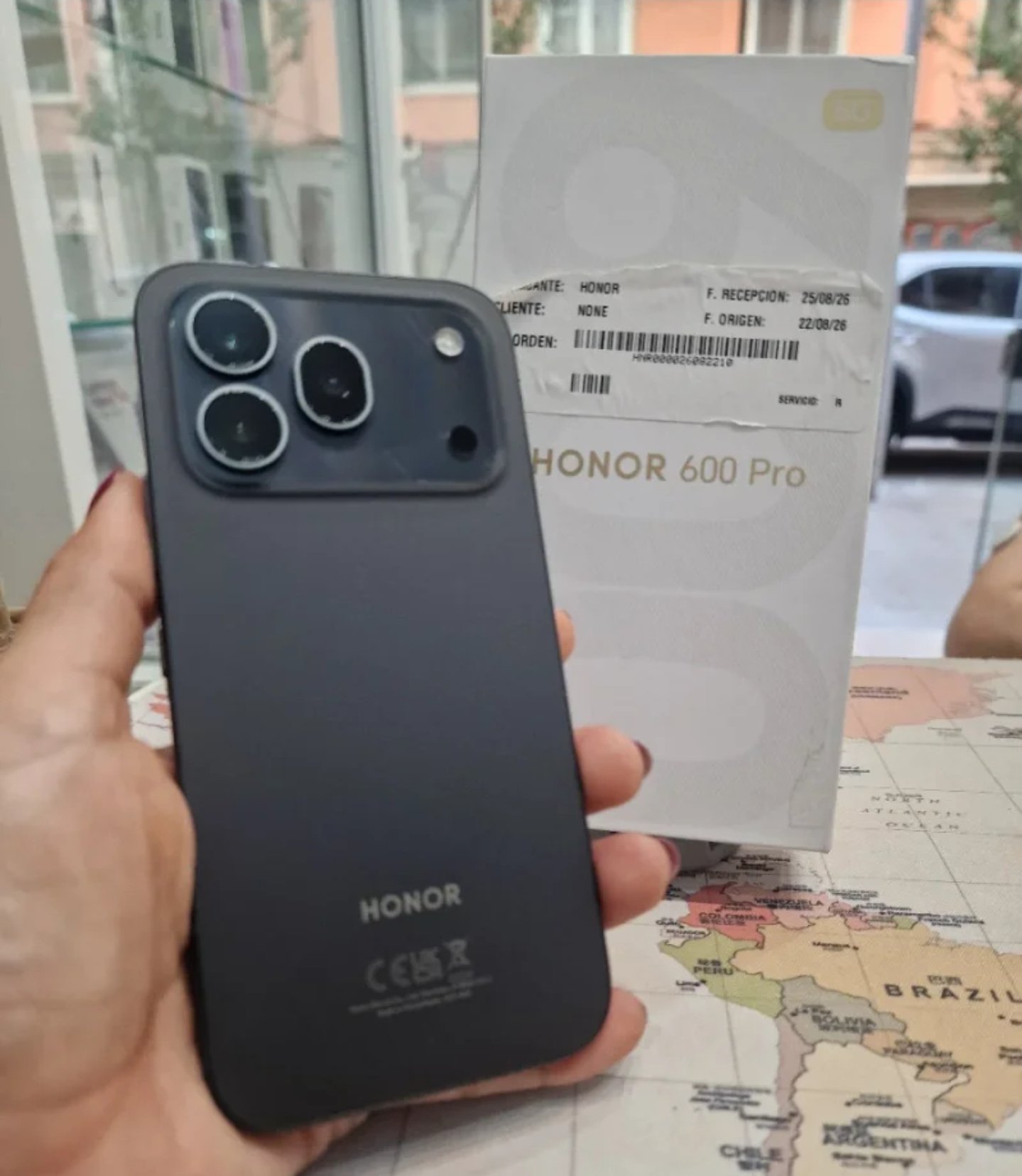 Honor 600 Pro 512GB Negro